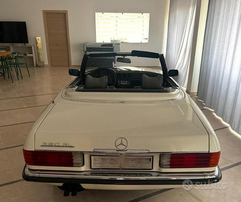 Usata Mercedes SL350 1970 Bianco Cabrio
