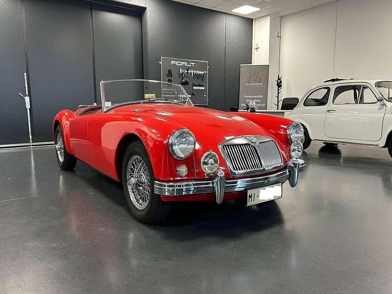 Usata MG MGA 72 CV (52 kW) 1956 Orient red Cabrio