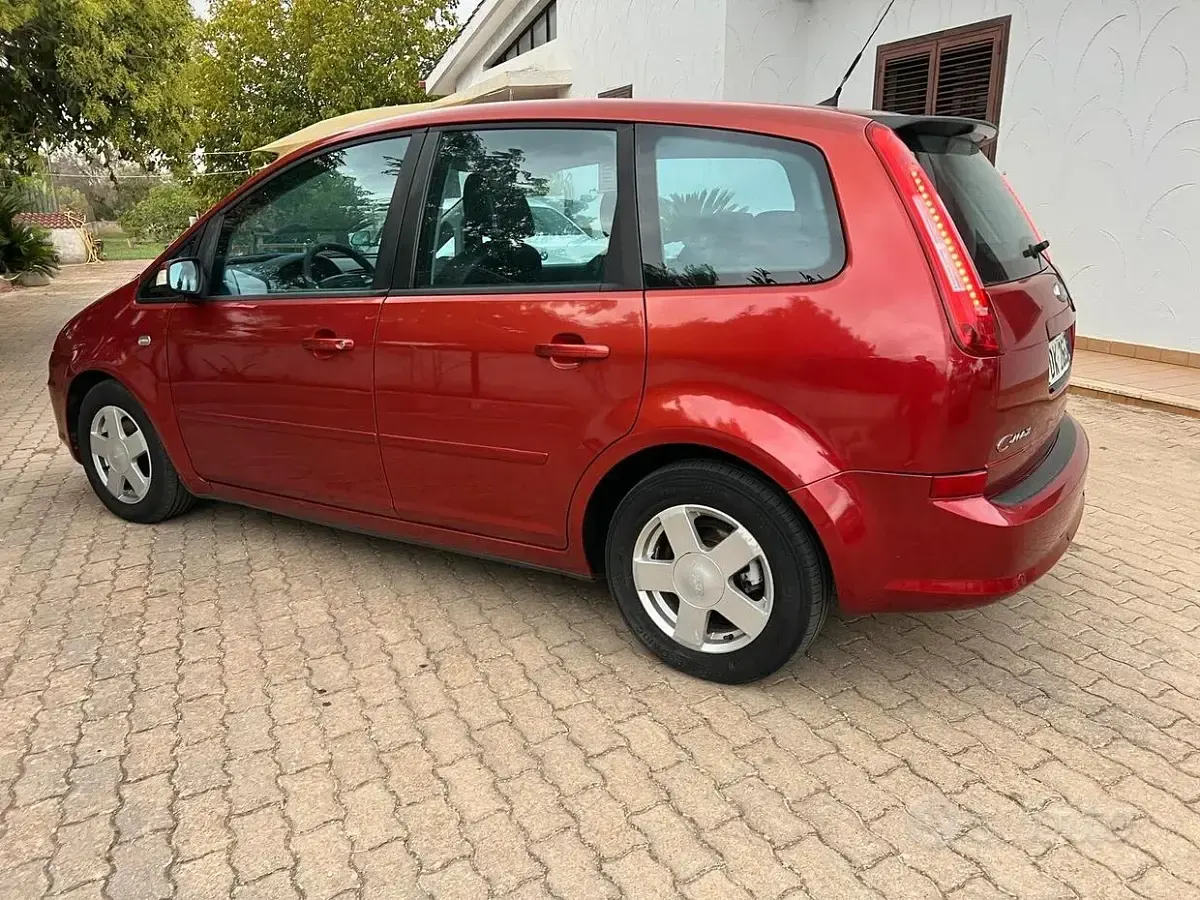 Usata Ford C-MAX 109 CV (80 kW) 2007 Rosso Monovolume