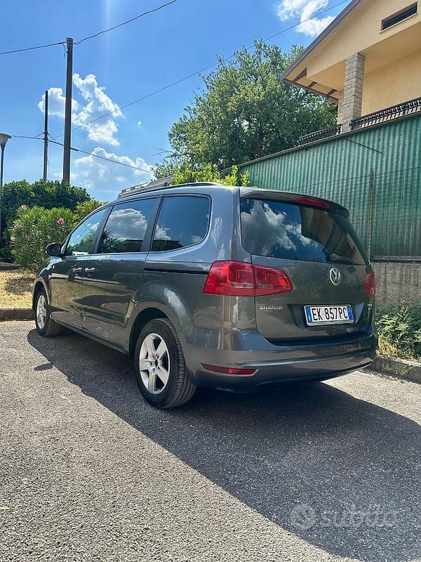 Usata VW Sharan United 140 CV (102 kW) 2010 Grigio Monovolume