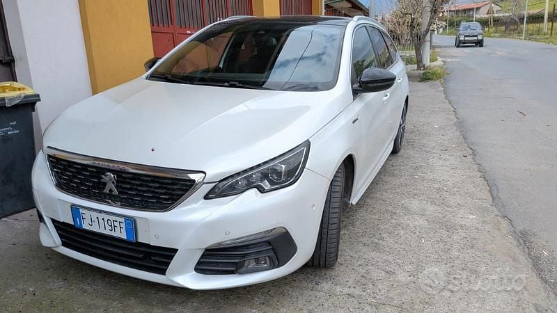 Usata Peugeot 308 GT-line 150 CV (110 kW) 2017 Bianco Station wagon