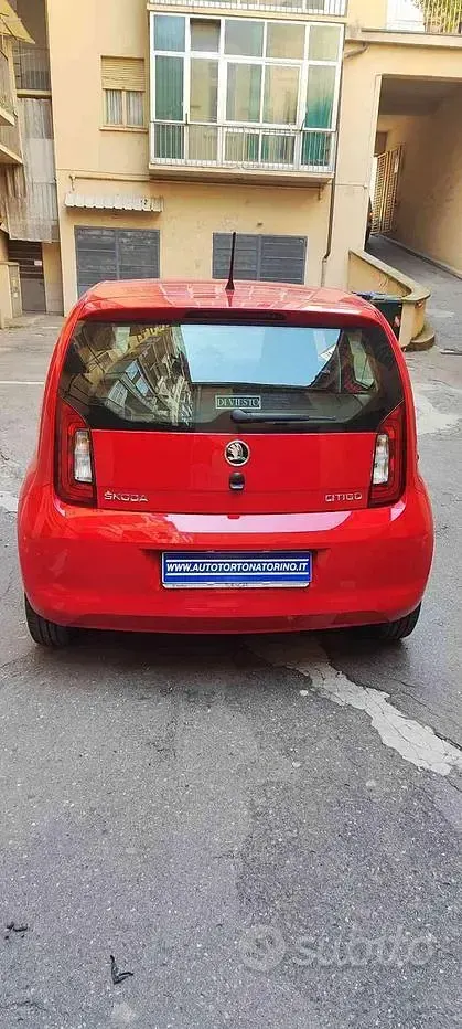 Usata Skoda Citigo Style 60 CV (44 kW) 2018 Rosso pastello Utilitaria