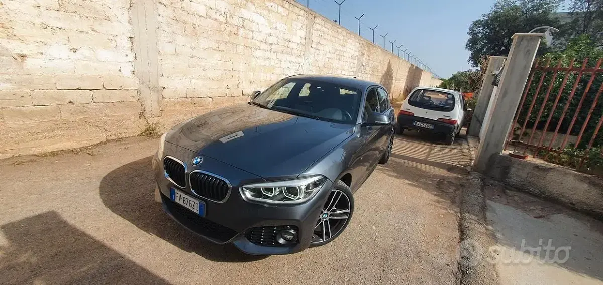 Usata BMW 118 M Sport 150 CV (110 kW) 2019 Grigio Utilitaria
