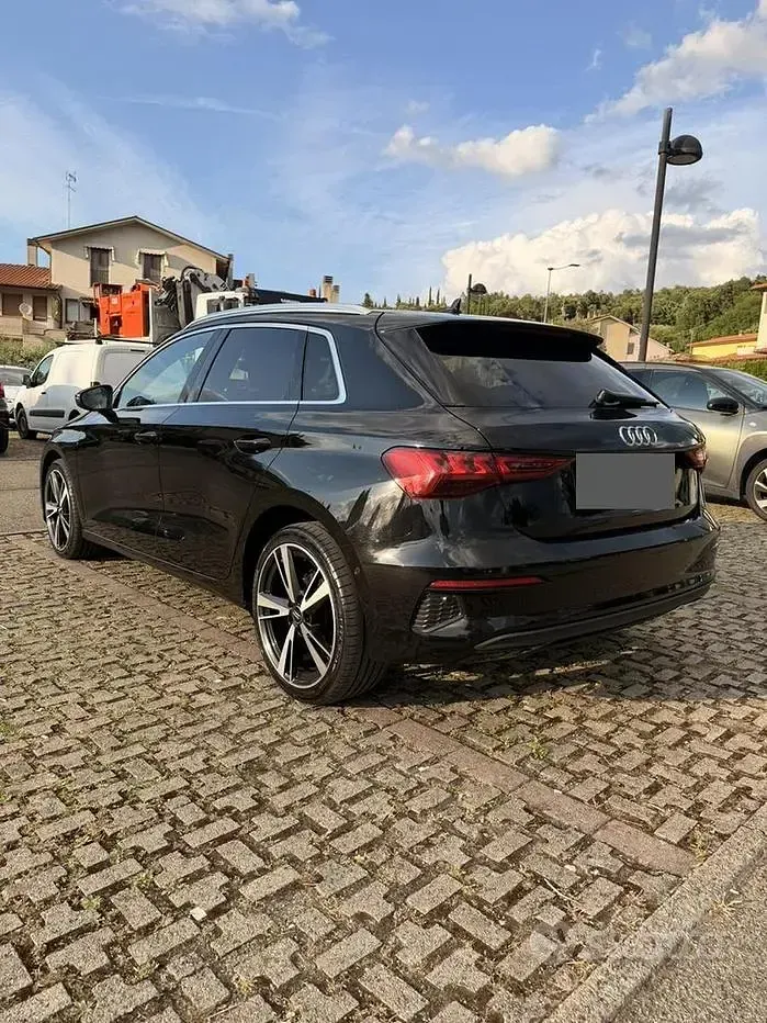 Usata Audi A3 150 CV (110 kW) 2020 Nero Berlina