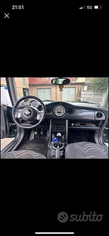 Usata Mini One D 75 CV (55 kW) 2004 Verde Utilitaria