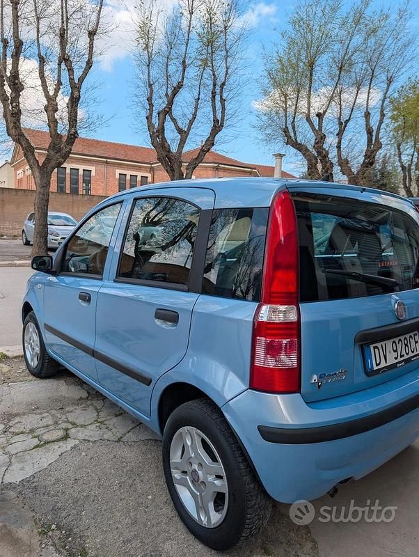 Usata Fiat Panda 59 CV (43 kW) 2009 Blu Utilitaria