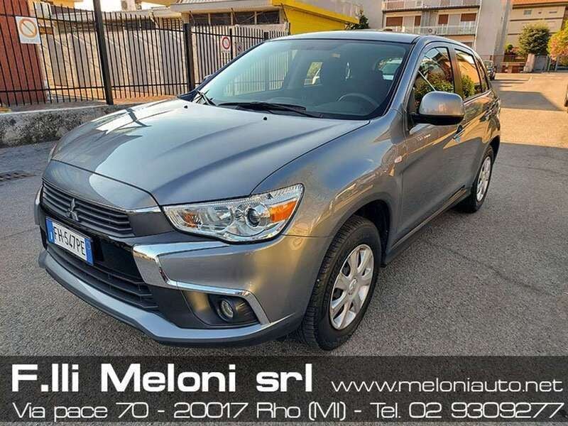 Usata Mitsubishi ASX Inform 117 CV (86 kW) 2017 Grigio SUV