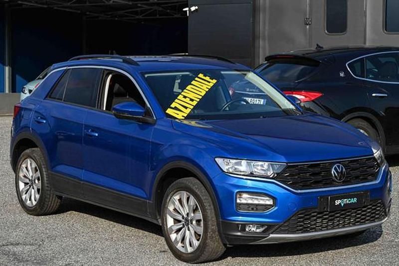 Usata VW T-Roc Advance 150 CV (110 kW) 2021 Blu/azzurro SUV