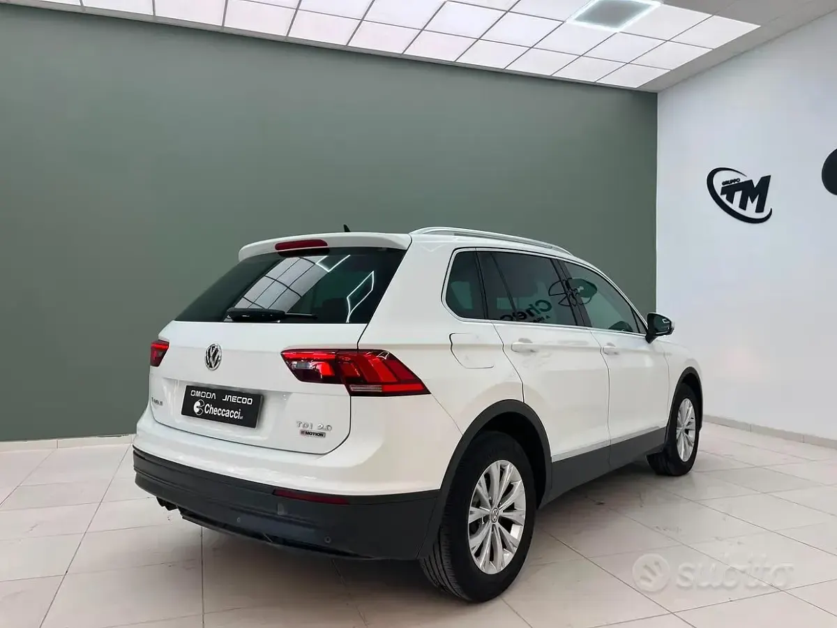Usata VW Tiguan Style 150 CV (110 kW) 2017 Bianco SUV