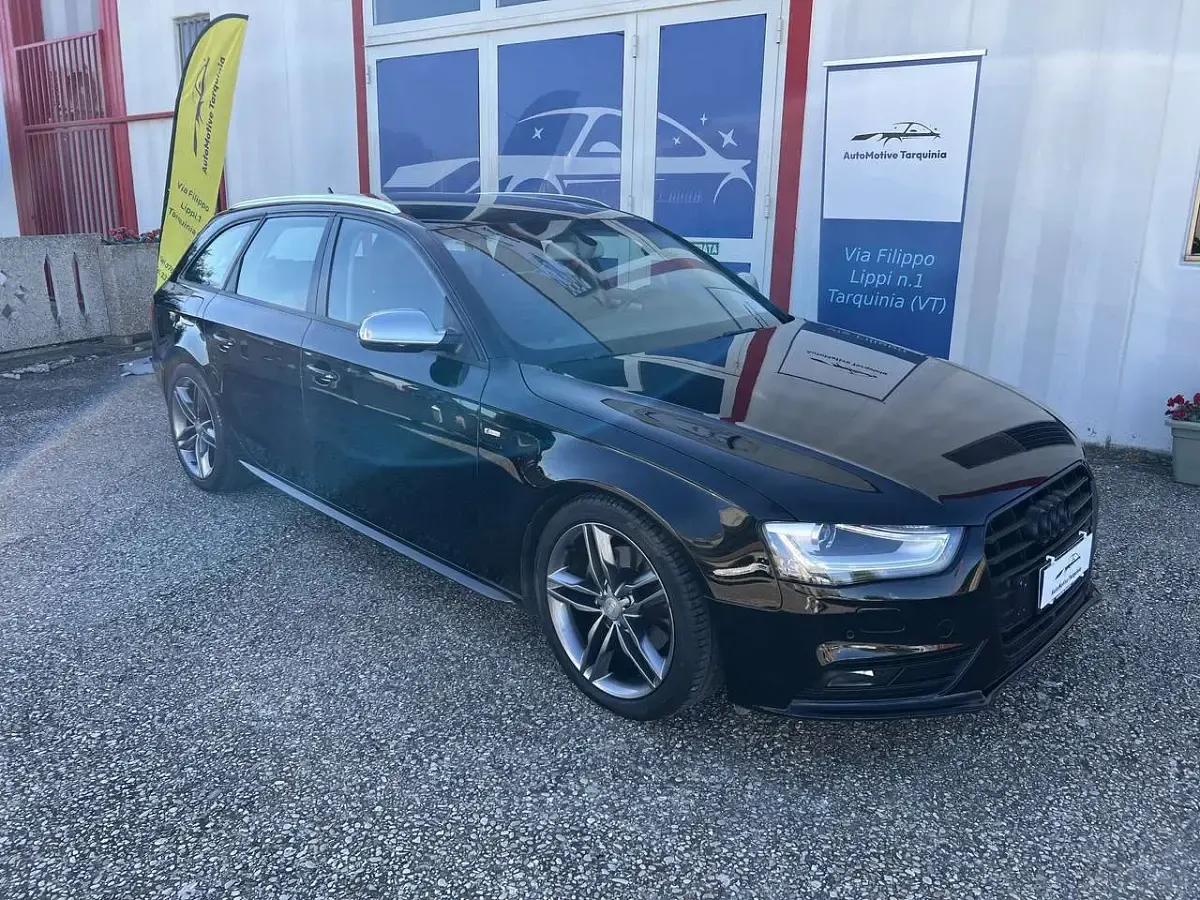Usata Audi A4 S-Line 143 CV (105 kW) 2013 Nero Station wagon