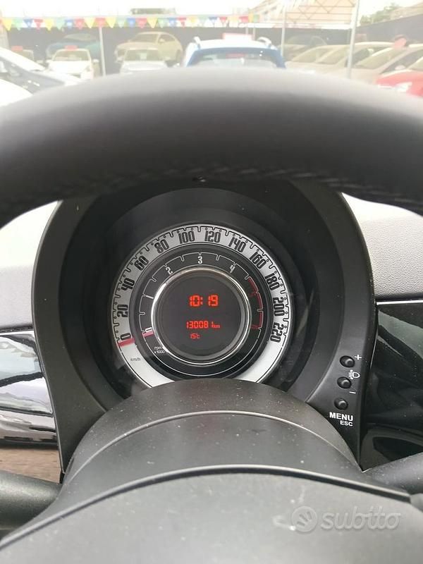 Usata Fiat 500 Pop 75 CV (55 kW) 2008 Nero