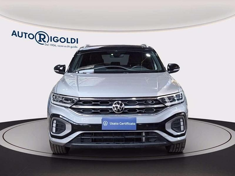 Usata VW T-Roc R-line 150 CV (110 kW) 2023 Pyrit silver metallizzato nero SUV