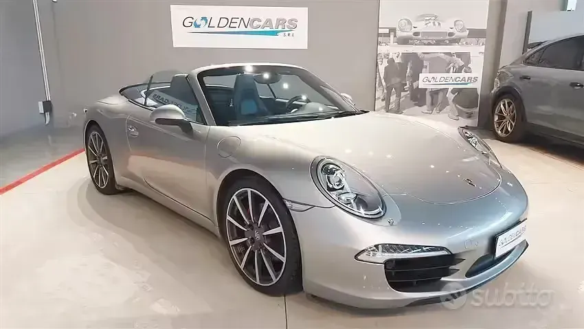 Usata Porsche 911 Carrera S Cabriolet 400 CV (294 kW) 2012 Grigio Cabrio