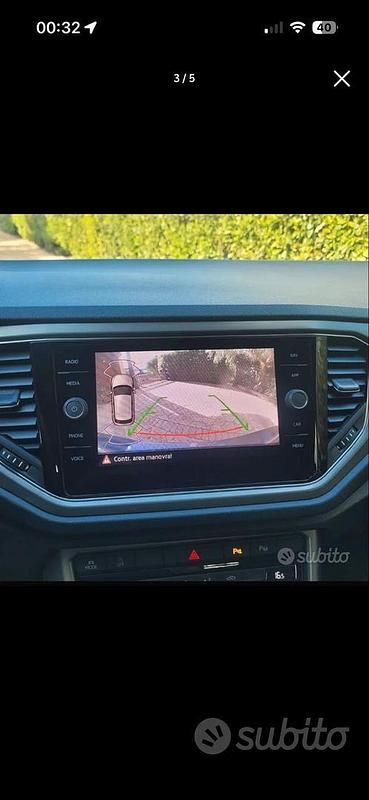 Usata VW T-Roc 150 CV (110 kW) 2021 Grigio SUV