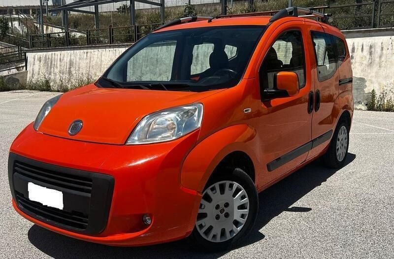 Käytetty Fiat Qubo Active 77 HP (56 kW) 2010 Oranssi Tila-auto