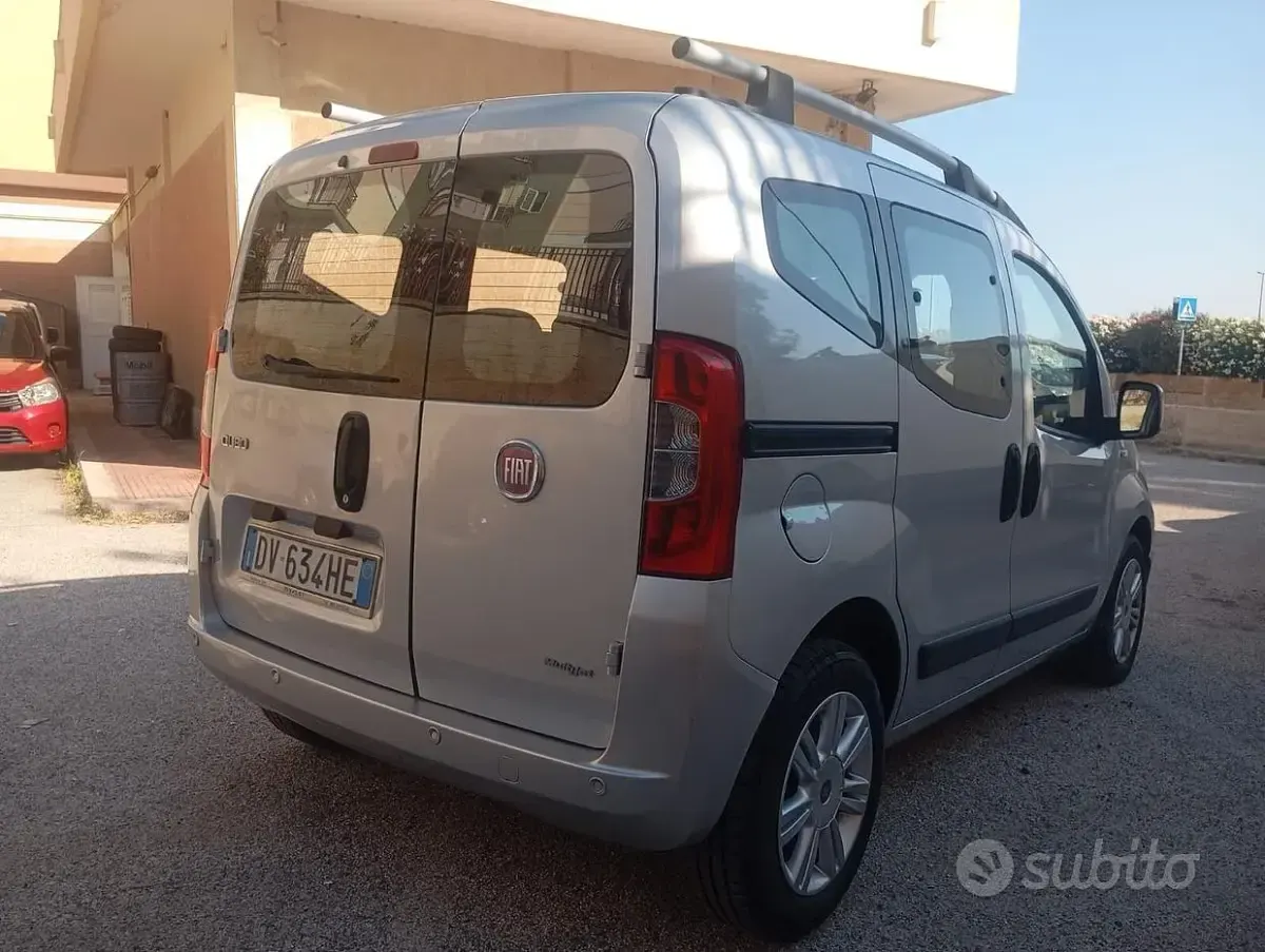 Usata Fiat Qubo Active 75 CV (55 kW) 2009 Grigio Monovolume