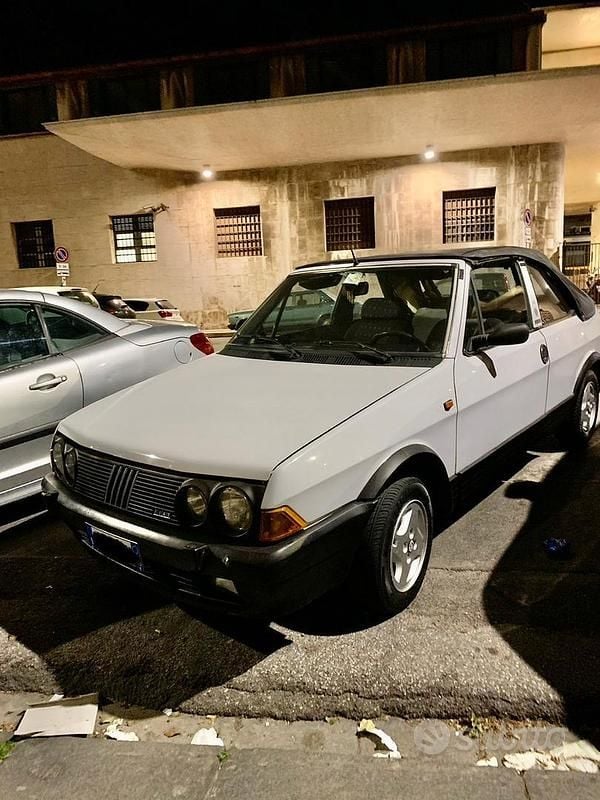 Usata Fiat Ritmo 1980 Bianco Cabrio