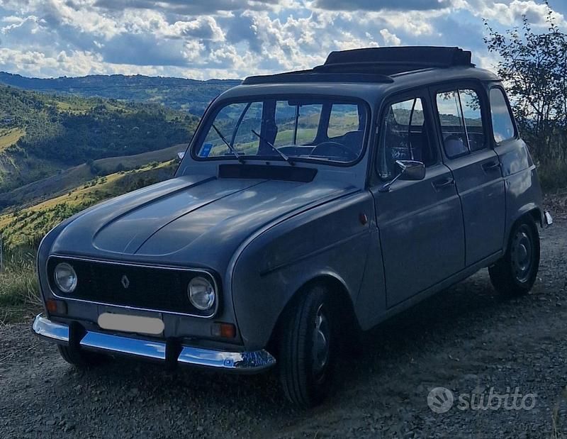 Grigio Usata 1988 Renault R4 Cabrio | 11.000 € - Immagine 1/4