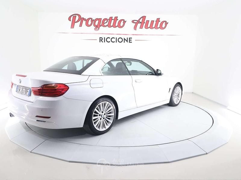 Usata BMW 428 Luxury Line 245 CV (180 kW) 2014 Bianco Cabrio
