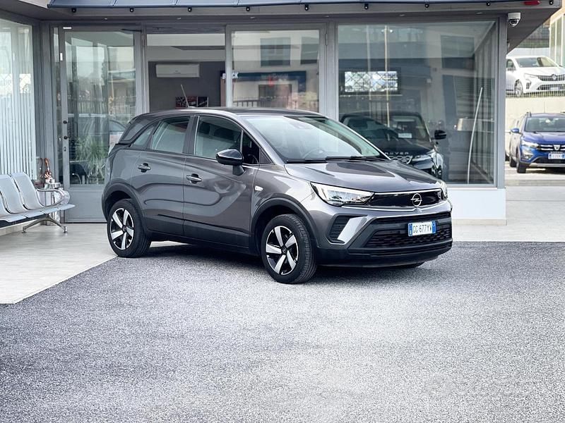 Usata Opel Crossland X 110 CV (80 kW) 2021 Grigio SUV
