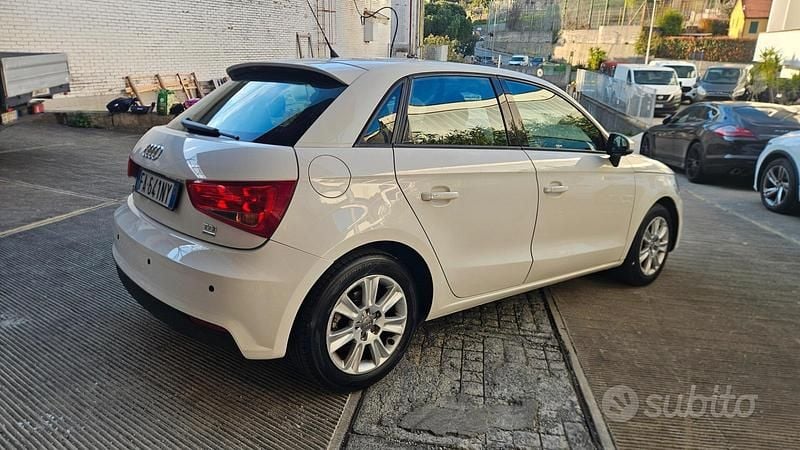Usata Audi A1 90 CV (66 kW) 2015 Bianco Utilitaria