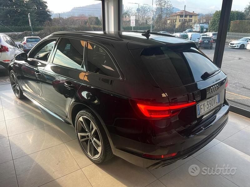 Usata Audi A4 S-Line 122 CV (89 kW) 2019 Nero Station wagon
