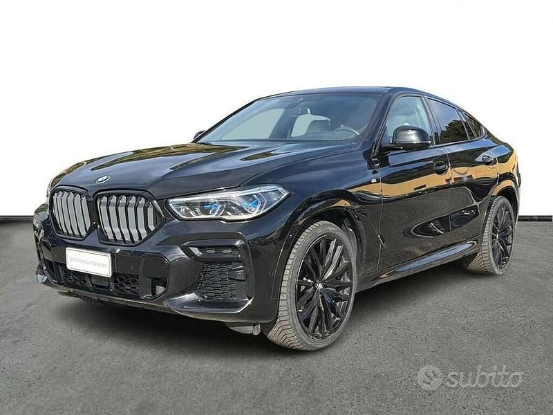 Usata BMW X6 M Sport 340 CV (250 kW) 2022 Nero SUV