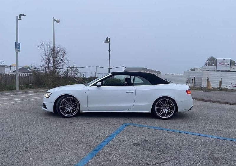 Usata Audi A5 Cabriolet Advanced Plus 177 CV (130 kW) 2013 Bianco Cabrio