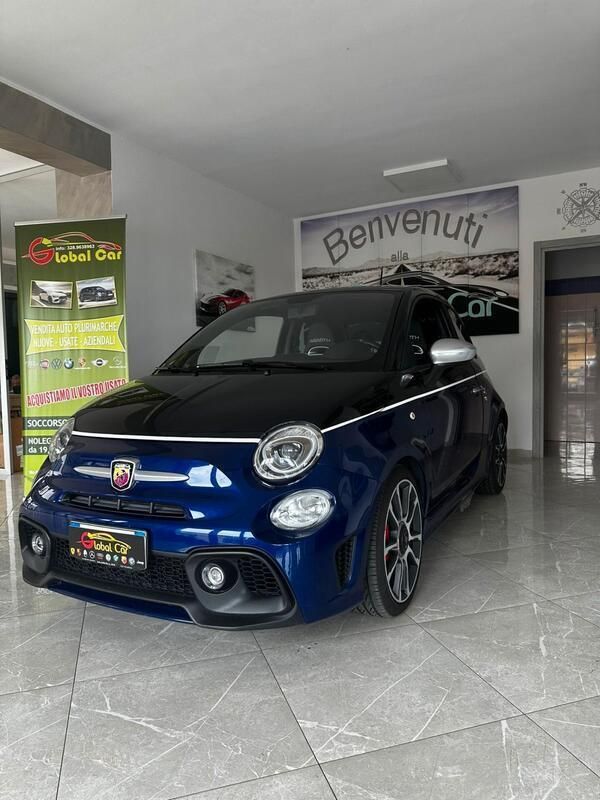 Usata Abarth 595 Turismo 165 CV (121 kW) 2017 Blu Utilitaria