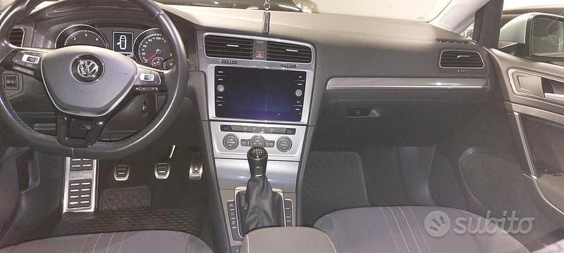 Usata VW Golf Alltrack 110 CV (80 kW) 2016 Grigio Station wagon