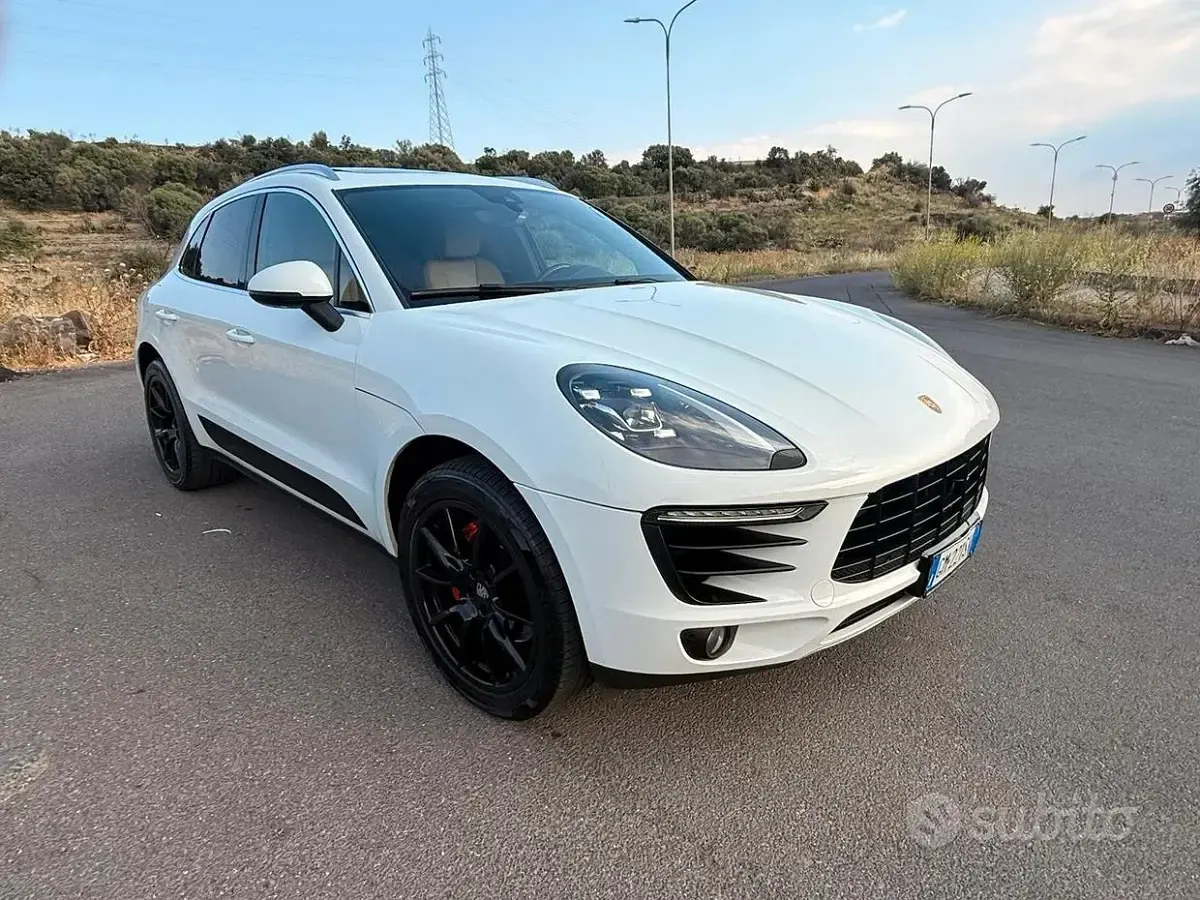 Usata Porsche Macan S 2015 Bianco SUV