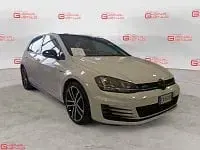 Usata VW Golf VII GTD 184 CV (135 kW) 2014 Bianco Utilitaria