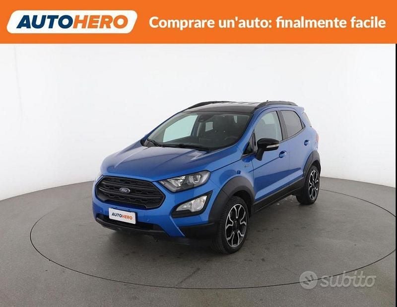 Usata Ford Ecosport Active 125 CV (91 kW) 2021 Blu SUV