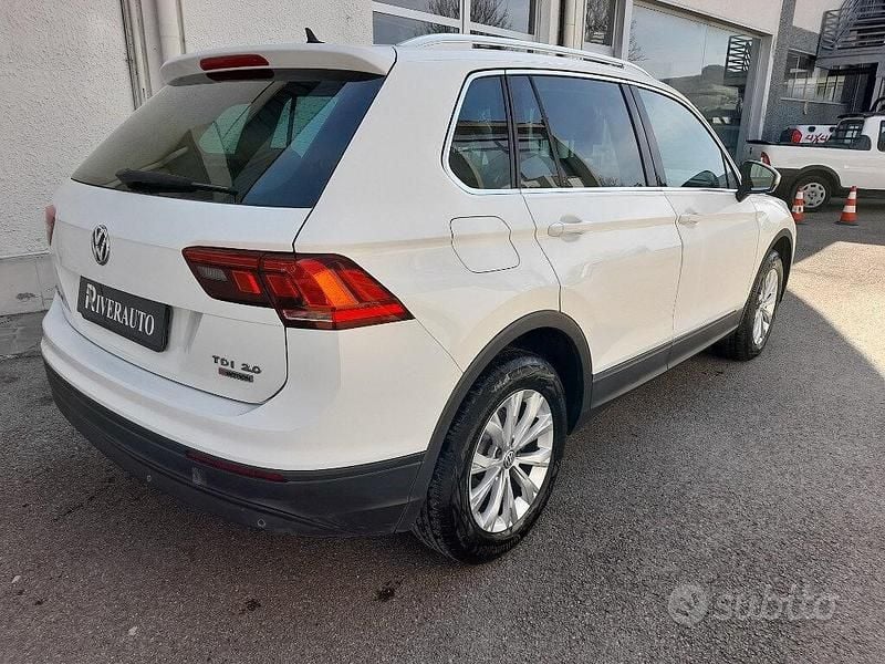 Usata VW Tiguan 150 CV (110 kW) 2017 Bianco SUV