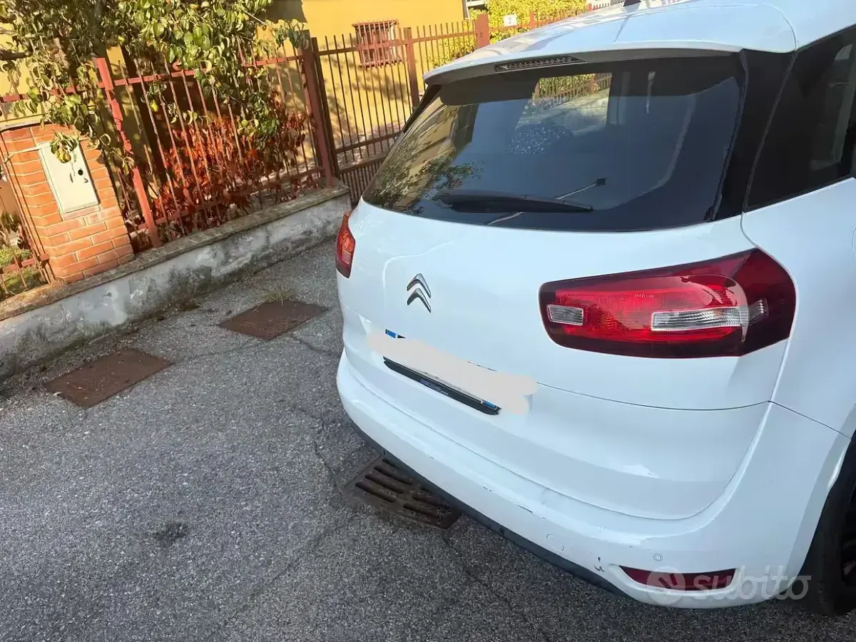 Usata Citroën C4 Picasso 92 CV (67 kW) 2014 Bianco Monovolume