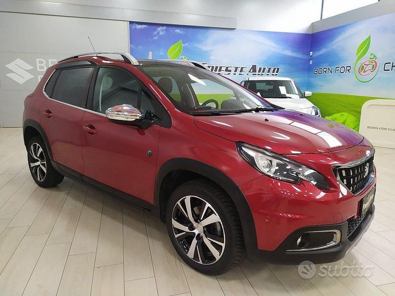 Usata Peugeot 2008 Crossway 120 CV (88 kW) 2018 Rosso(met.) SUV