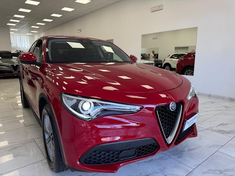 Usata Alfa Romeo Stelvio Super 160 CV (117 kW) 2020 Rosso SUV