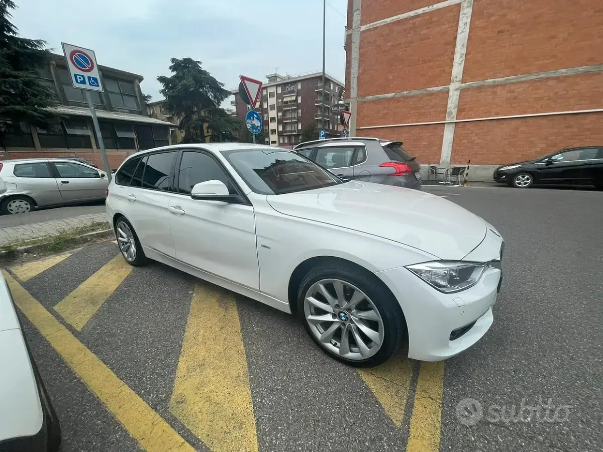 Usata BMW 320 184 CV (135 kW) 2013 Bianco Station wagon