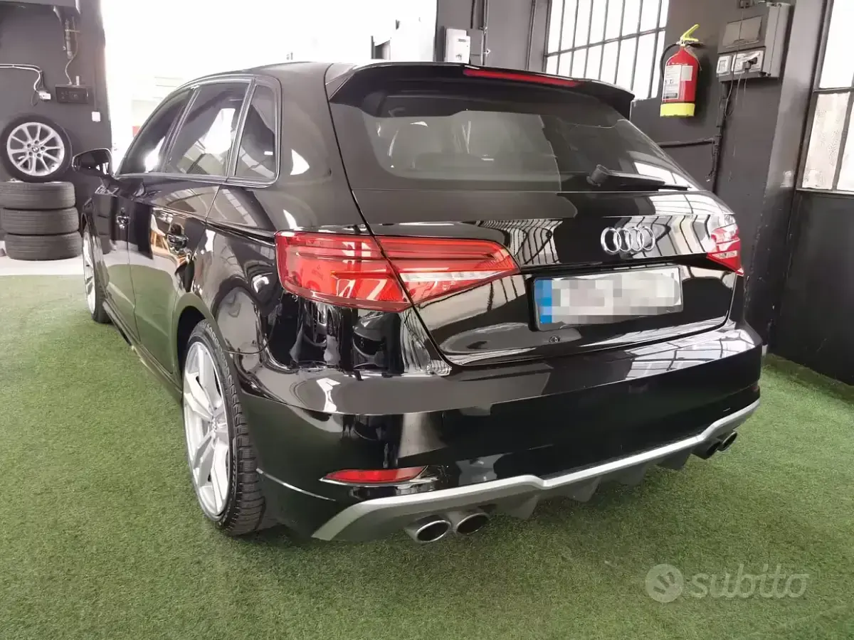 Usata Audi S3 Ambiente 310 CV (228 kW) 2018 Nero Berlina