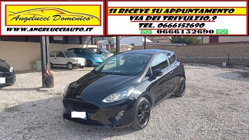 Usata Ford Fiesta 84 CV (61 kW) 2019 Nero Utilitaria