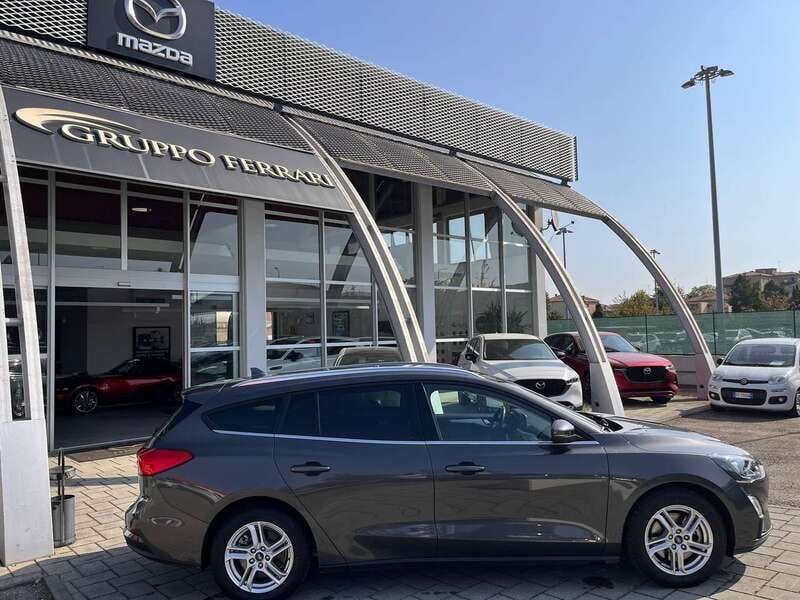 Usata Ford Focus Business Edition 120 CV (88 kW) 2021 Grigio scuro Station wagon