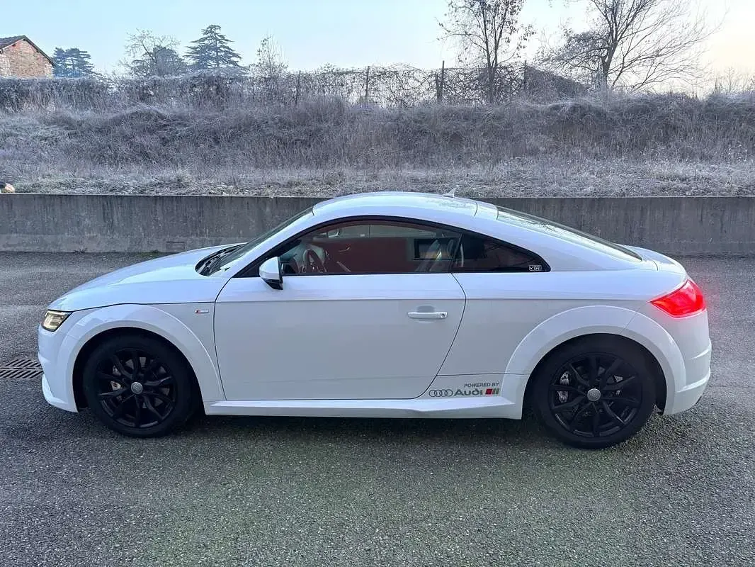 Usata Audi TT S-Line 184 CV (135 kW) 2015 Bianco Coupé