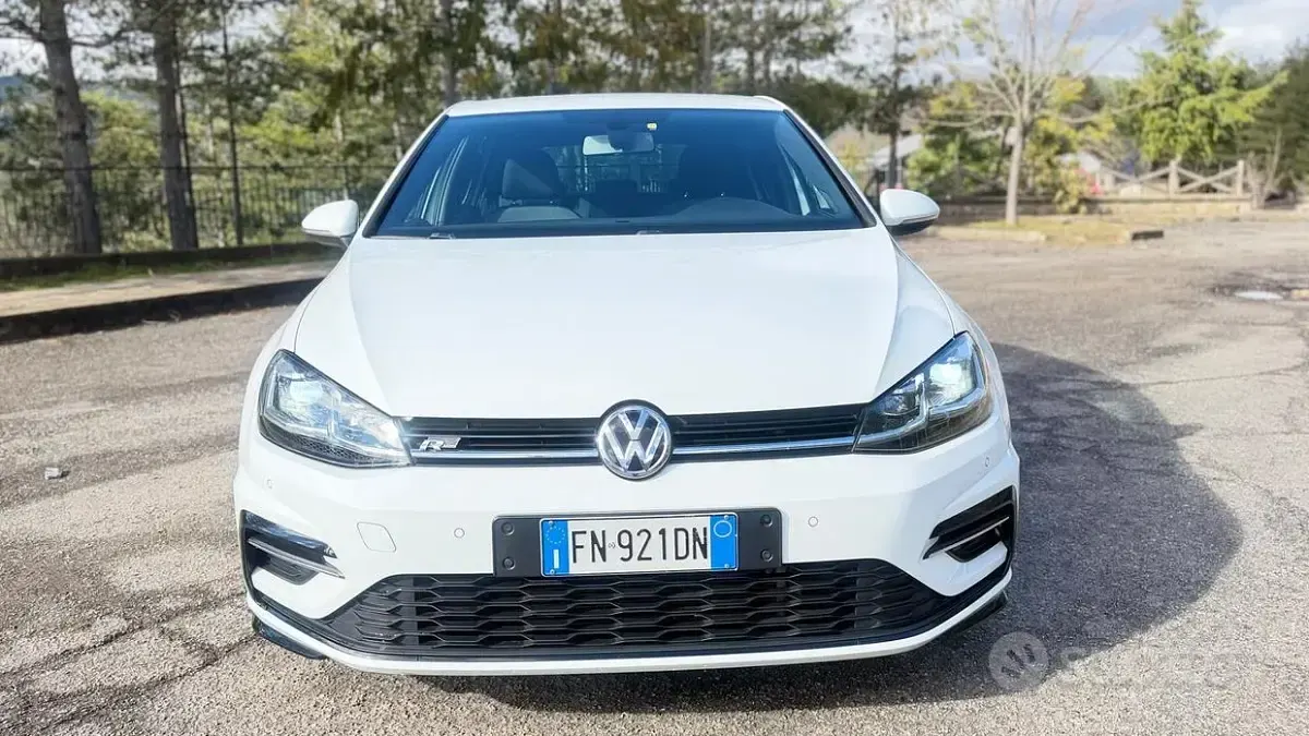 Usata VW Golf VII Highline 150 CV (110 kW) 2017 Bianco Berlina