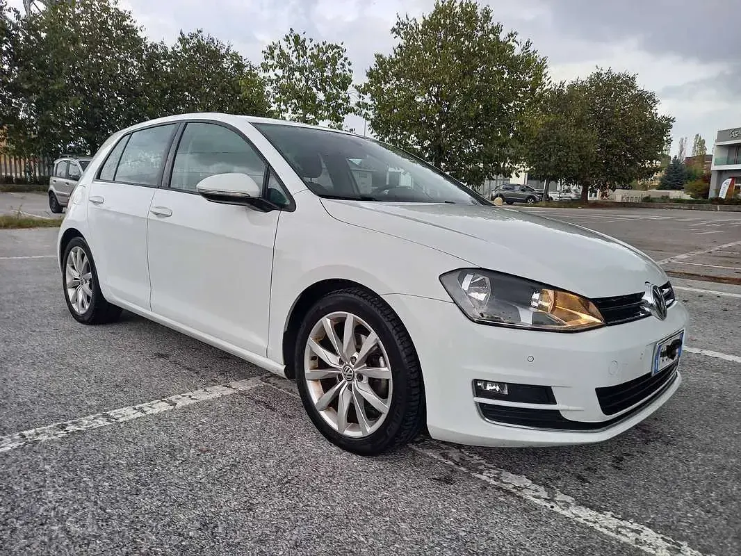 Usata VW Golf VII Executive 110 CV (80 kW) 2015 Bianco Berlina