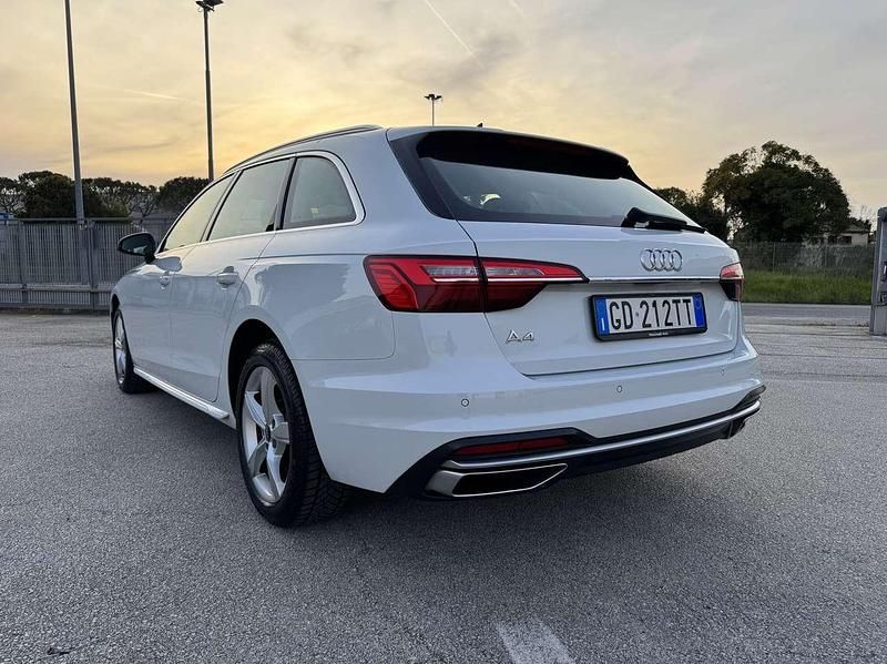 Usata Audi A4 Advanced Plus 136 CV (100 kW) 2021 Bianco Station wagon