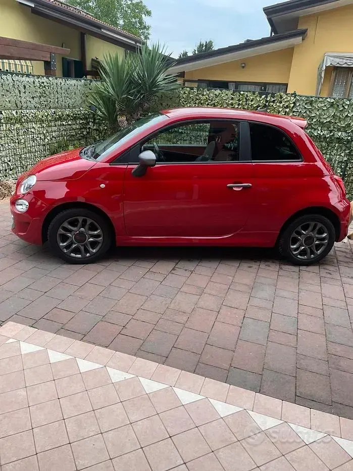 Usata Fiat 500S S 2018 Rosso Utilitaria