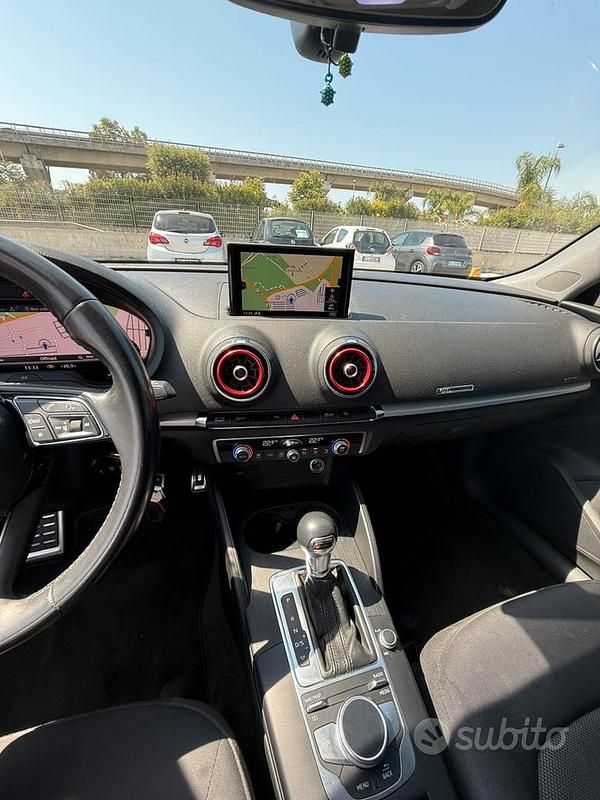 Usata Audi A3 Admired 150 CV (110 kW) 2019 Nero Berlina