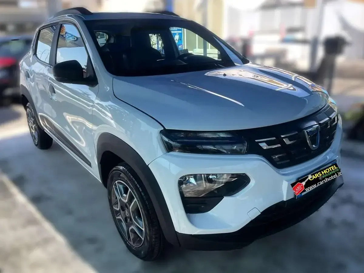 Usata Dacia Spring Comfort 33 kW (45 CV) 2021 Bianco Utilitaria