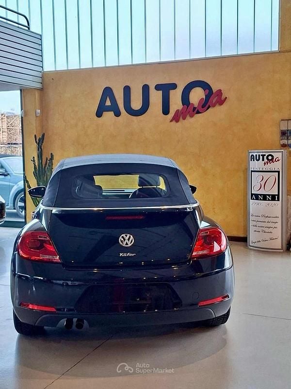 Usata VW Beetle Cabriolet Design 160 CV (117 kW) 2013 Nero Cabrio