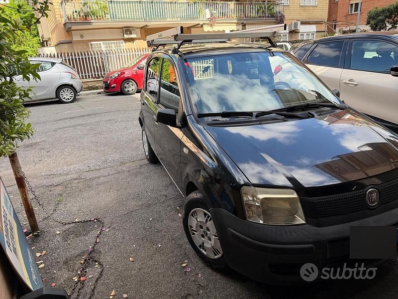 Gebraucht Fiat Panda Active 2007 Schwarz Kleinwagen